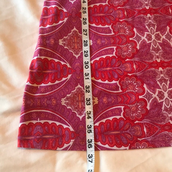 Dakini, Pink Patterned Summer Dress, XS - Picture 6 of 8